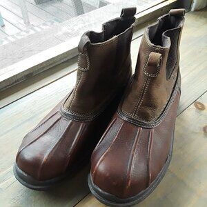 BASS Muscovy Duck Waterproof Slip-on Field Boots Size 9